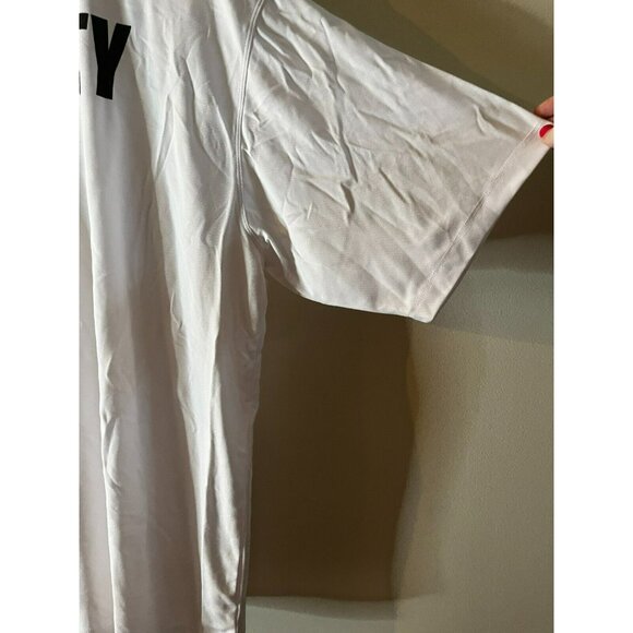 United Center Chicago Security Polo White Shirt Large Bulls Concerts Hawks 2xl - Picture 7 of 7